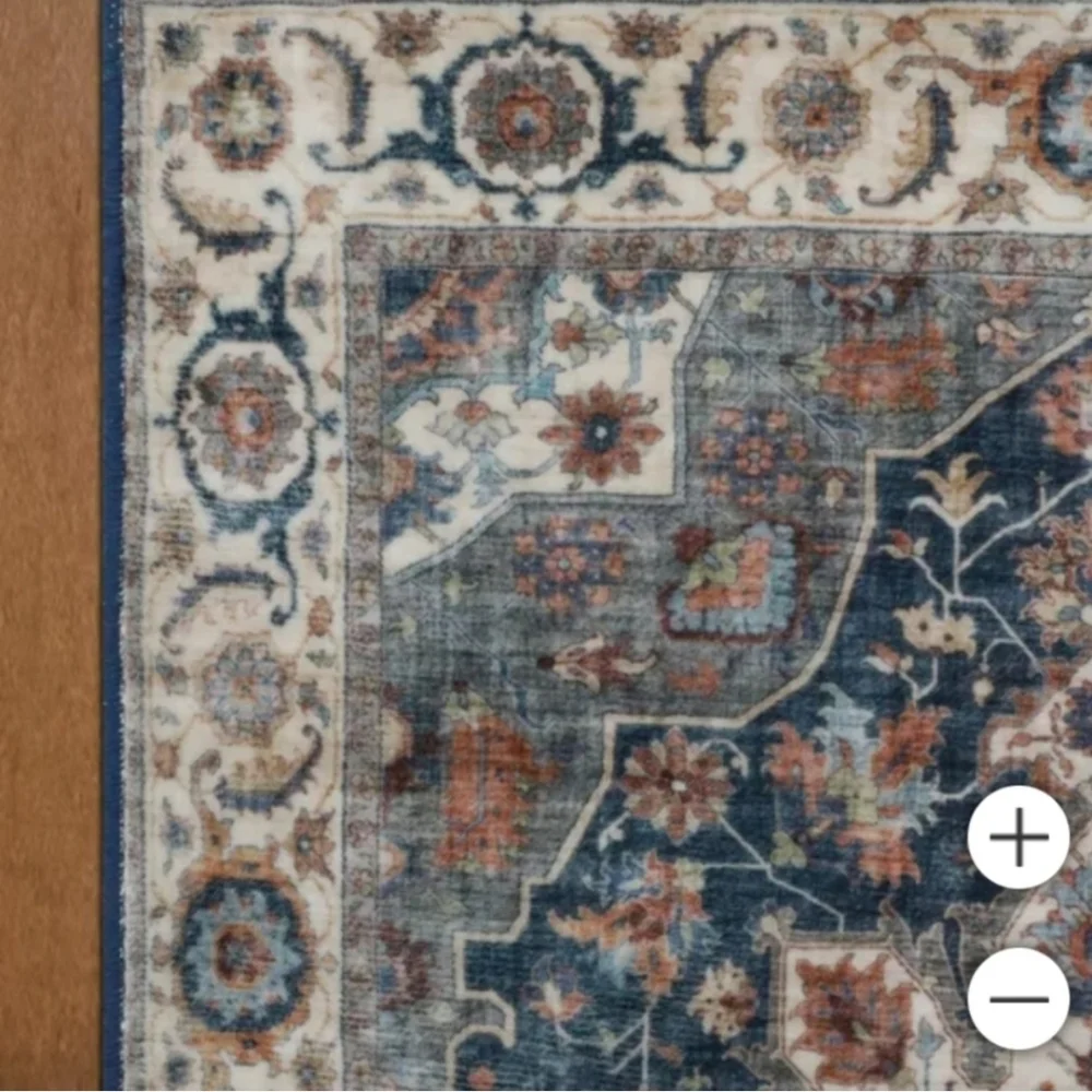 3' x 5'/ Wyatt & Ash Washable Area Rug, Aliyah